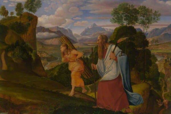 Abraham and Isaac, by Johann Heinrich Ferdinand Olivier