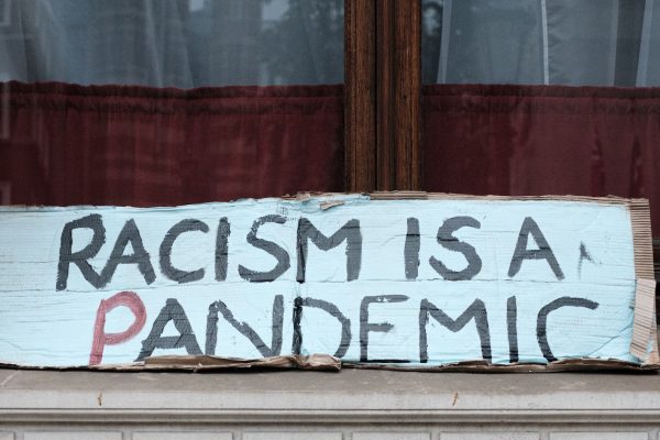 Sign from a London Black Lives Matter protest