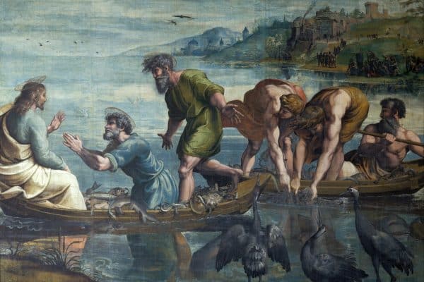 Raphael's The Miraculous Draft of Fishes