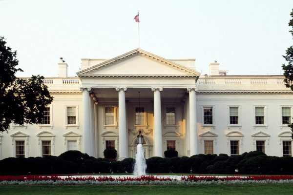 The White House. Original image from Carol M. Highsmith’s America, Library of Congress collection.
