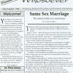 Whosoever Issue 1