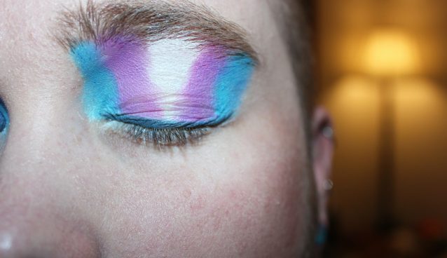 Transgender colors eyeshadow