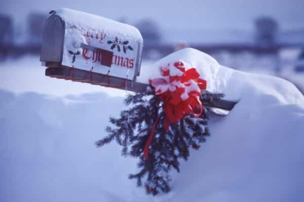 Christmas mailbox