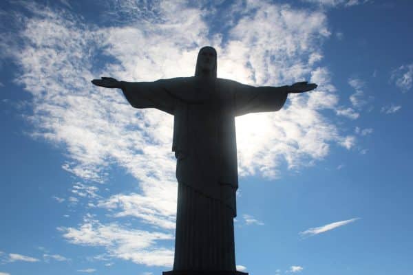 Low Angle Photography of Christ the Redeemer Statue Under Blue Sky