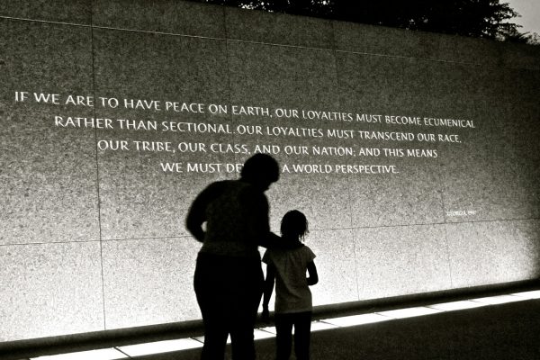 A twilight visit to the Martin Luther King Jr. Memorial in Washington DC.